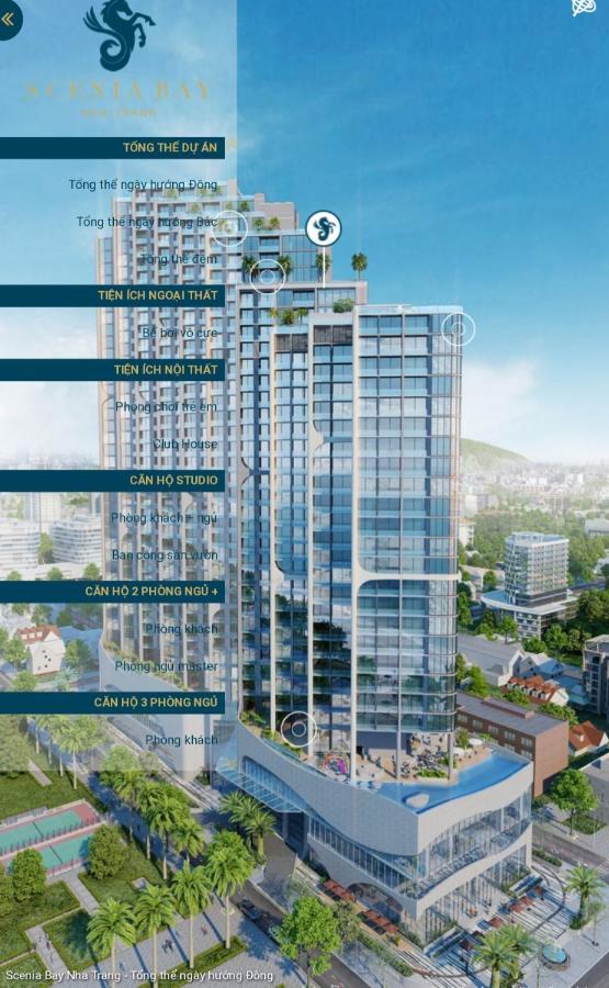 Beachfront Scenia Bay Apartment 나트랑 외부 사진